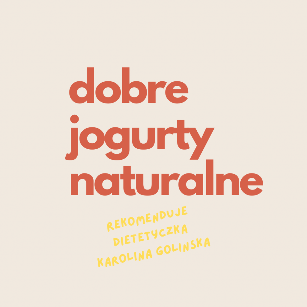 dobre jogurty naturalne