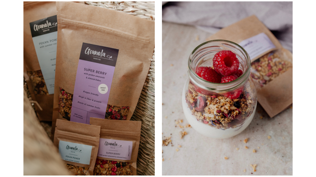 granola super berry z jogurtem kokosowym granola super berry z jogurtem kokosowym