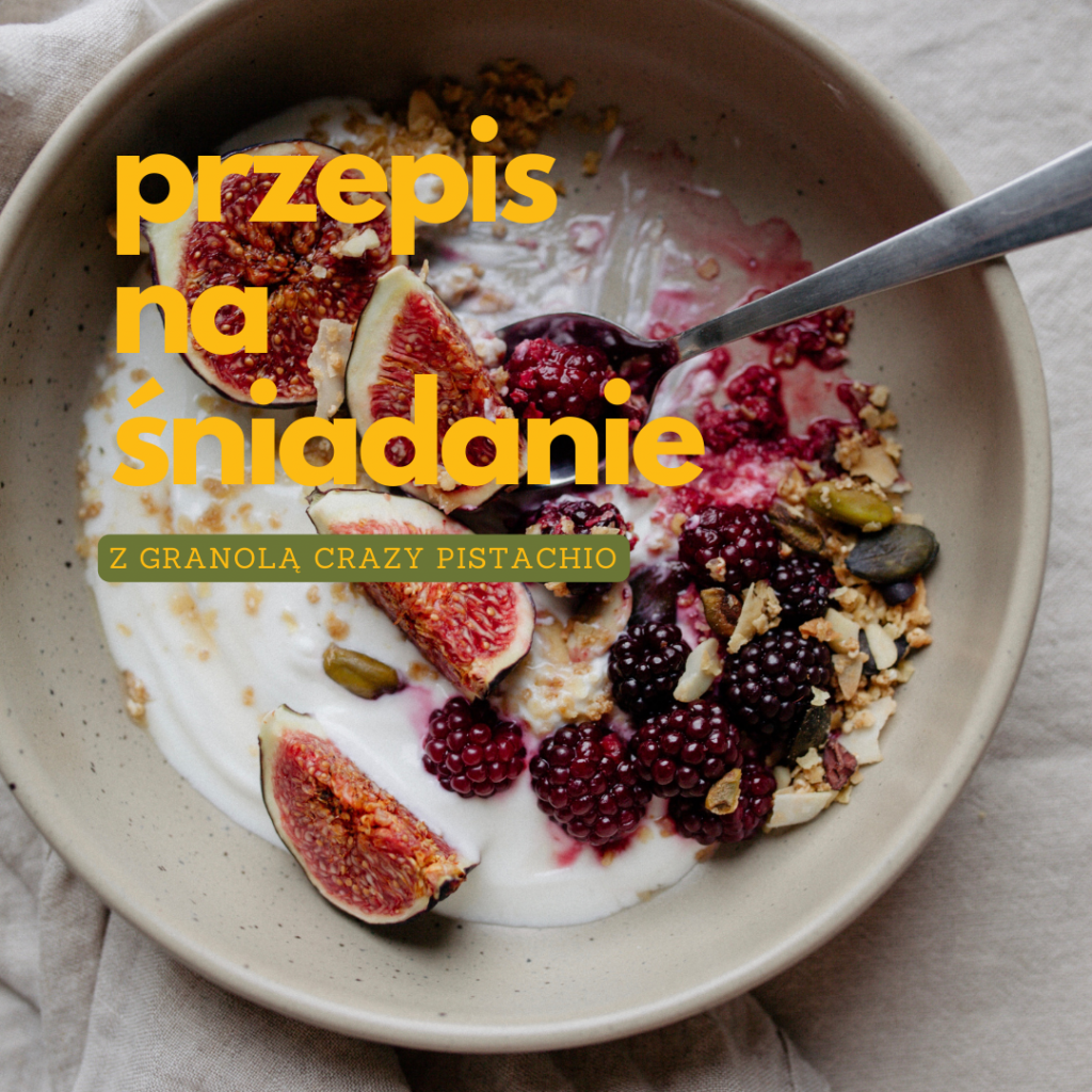 bezglutenowa granola CRAZY PISTACHIO