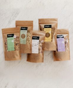 5 paczek granoli które nauralnie nie zawierają glutenu