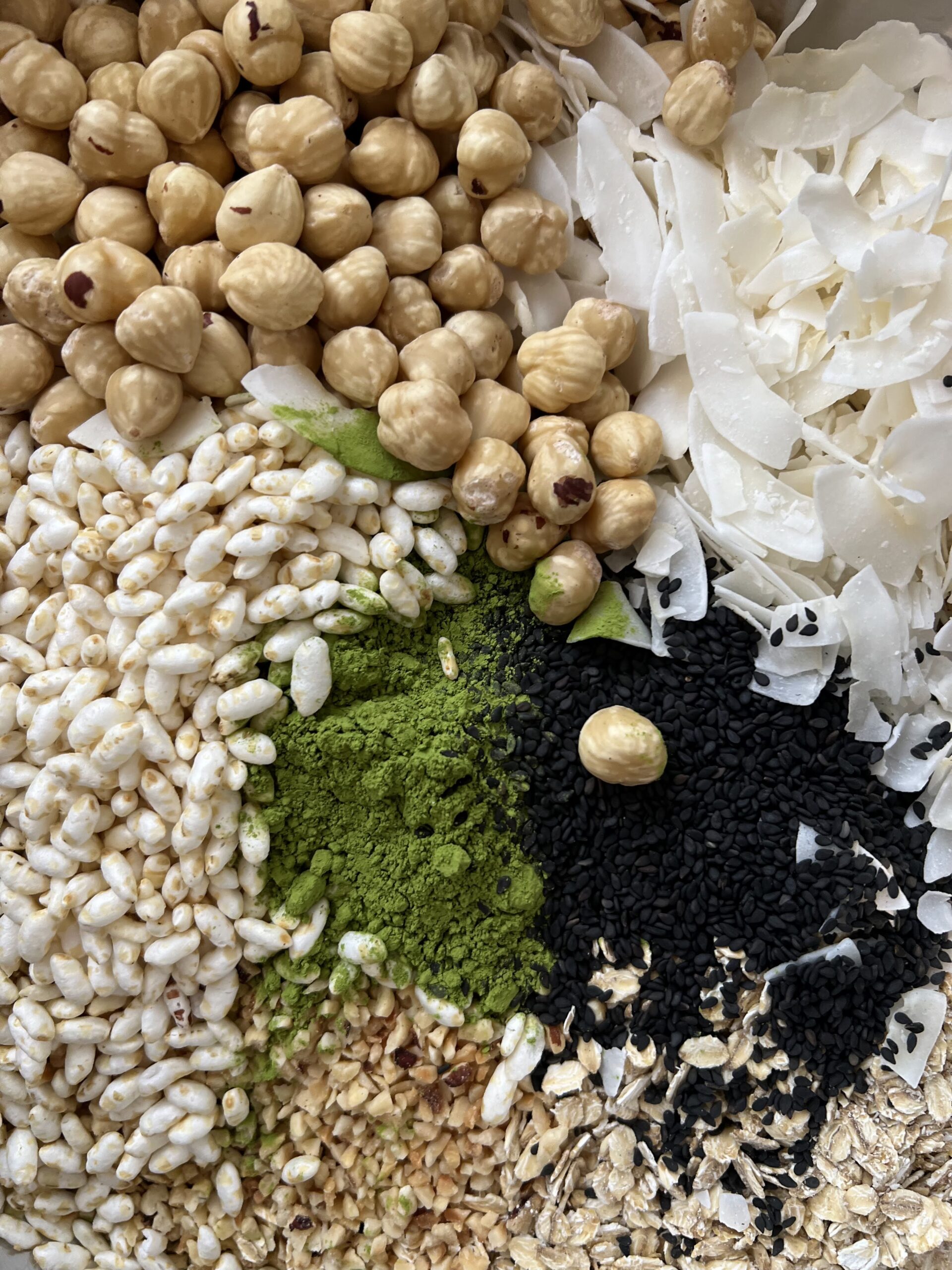 matcha orzechy laskowe