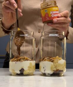 Masło z prażonych orzechów migdałowych.