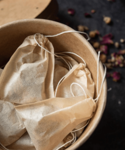 herbatki w biodegradowalnych torebeczkach